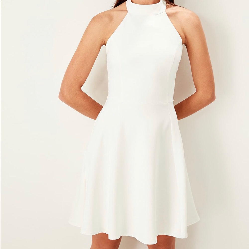 Trendyol Ivory Marilyn Style Skater Dress